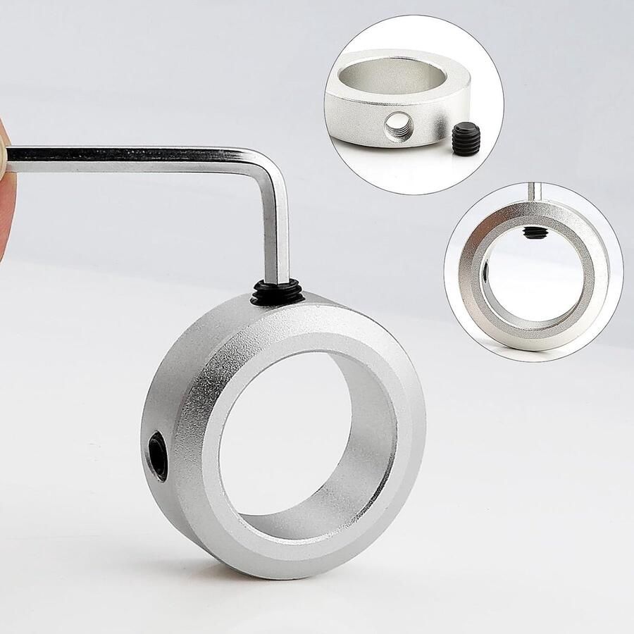 5 stuks stelringen 16 mm klemring ID 16 mm AD 26 mm breedte 10 mm stelringen as voor wiel as versnellingsbak CN machines