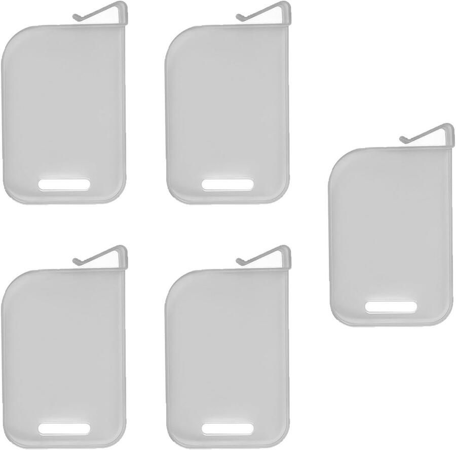 5 stuks Trading Card Box Baffle Clip Card Storage Partition Board Card Box Divider Klapboard