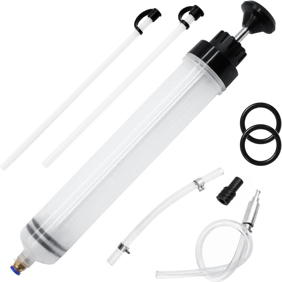 500 ml oliespuit olieafzuigpomp olieafzuigpistool handpomp vloeistofafzuiger en vulpomp voor remvloeistof motorolie transmissieolie koelmiddel olieafzuiger omvulpomp