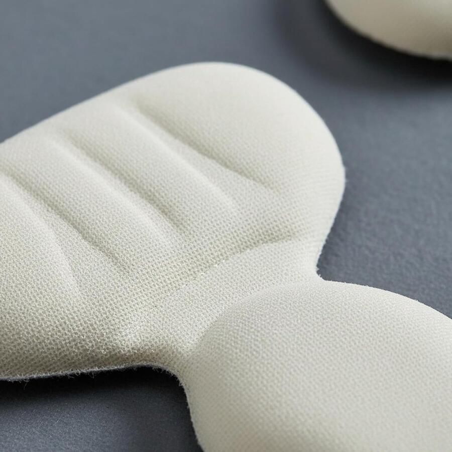 Zelfklevende hielkussens voor grote schoenen 6 paar herbruikbare antislip inzetstukken voor betere pasvorm in laarzen en gymschoenen geschikt voor en