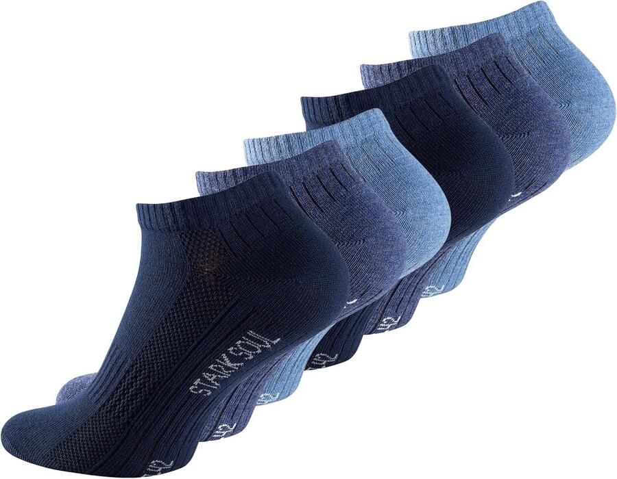 6 Paar Sneaker Sokken Ade d & Antislip Enkelsokken voor Sport en Gym