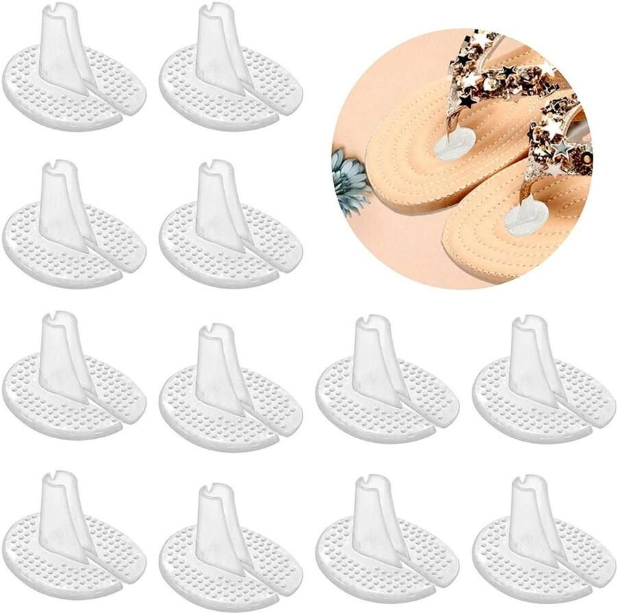 6 paar teenbeschermers voor slippers teenbeschermers siliconen teenbeschermers gel slippers