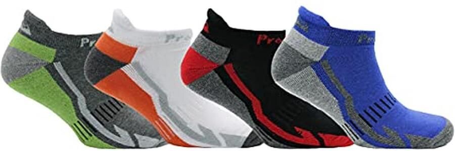6 Paar Veelkleurige Kussen Laag Gesneden Enkel Ademende Trainer Sportsokken voor Casual Hardlopen Wandelen Fitness Outdoor Sport