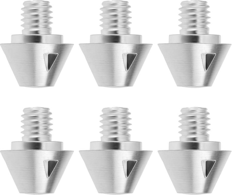 6 Stuks Voetbalschoen Studs M6x8mm Compatibel met Predator Nemeziz Adizero F50