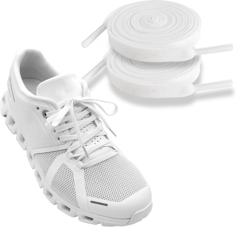 6mm Platte Dunne Schoenveters voor Hardloopschoenen Vervangende Snaren voor Comfort en Stijl