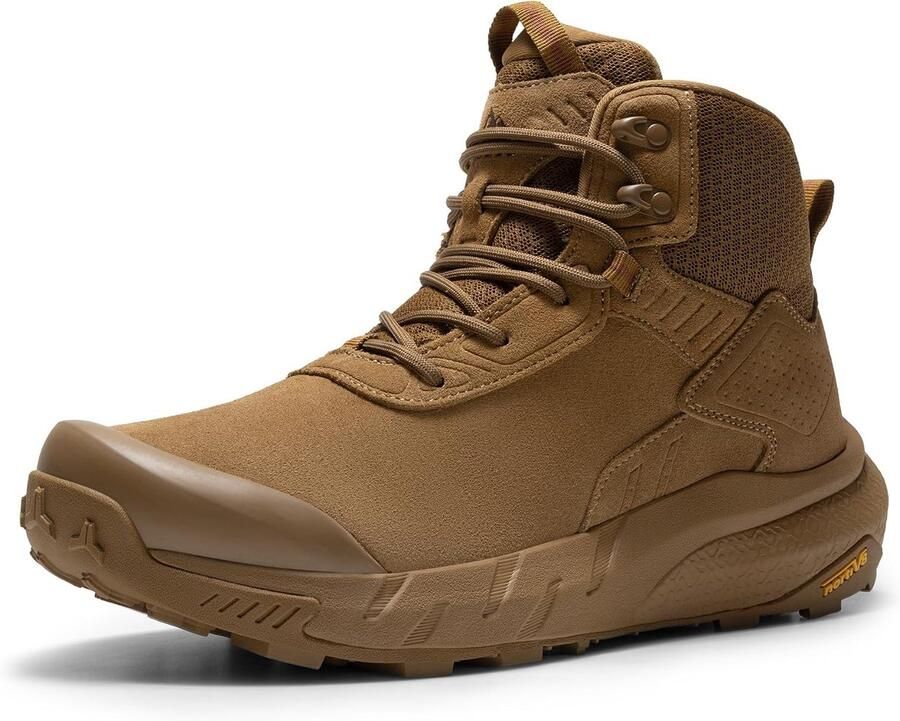 8 Mannen Waterdichte Militaire Tactische Werklaarzen Lederen Motorfiets Combat Lichtgewicht Antislip Wandellaarzen voor Mannen VaporGuard