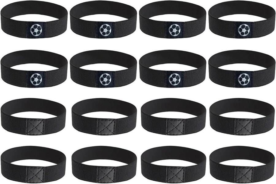 8 paar veters fixeerband voor kinderen schoenhouders voor voetbalschoenen verstelbare elastische schoenband voetbalschoenen accessoires anti-losraken fixeerband voor voetbalschoenen