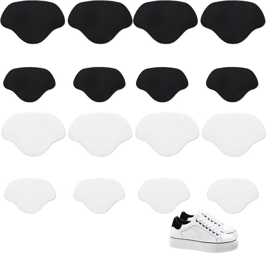8 paar zelfklevende hielbescherming voor sneakers schoenreparatie patches verleng de levensduur van je schoenen met hielpads