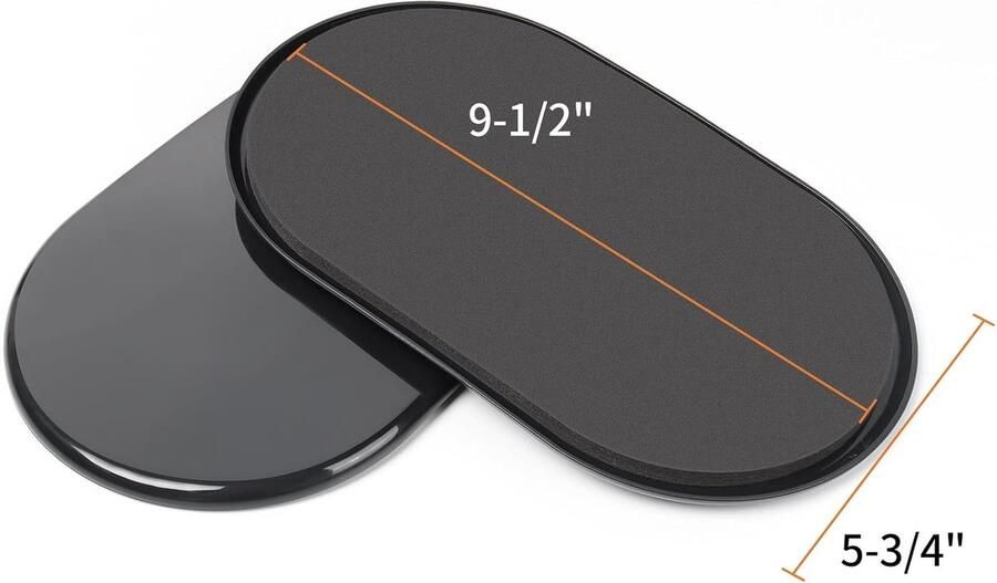 8 stuks herbruikbare grote meubelverhuizers schuifregelaars voor tapijt en hardhouten vloeren 9-1 2 x 5-3 4 ovale 4 stuks vilten meubelschuifregelaars voor houten vloeren en 4 stuks meubels
