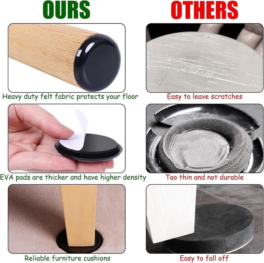 8 stuks meubelschuifregelaar voor tapijt 3 5 inch herbruikbare meubelschuifregelaars snel en gemakkelijk verplaatsen van zware meubels met meubelschuifregelaars 89 mm rond bruin voor houten vloeren