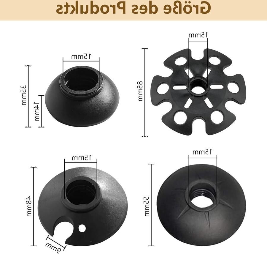 8 Stuks Rubber Buffers voor Wandelschoenen Geschikt voor Wandelen Hiking Kamperen en Outdoor Activiteiten