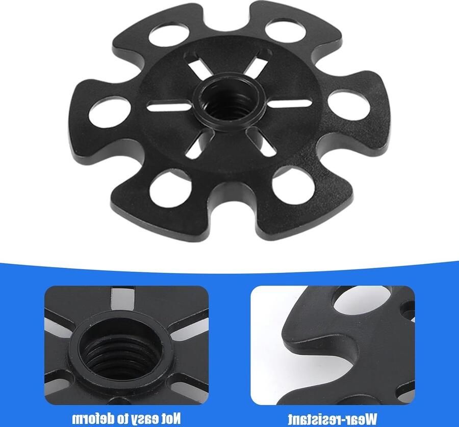 8 Stuks Sneeuw den voor Wandelschoenen Vervangende djes voor Trekkingstokken Ideaal voor Hiking en Skiën