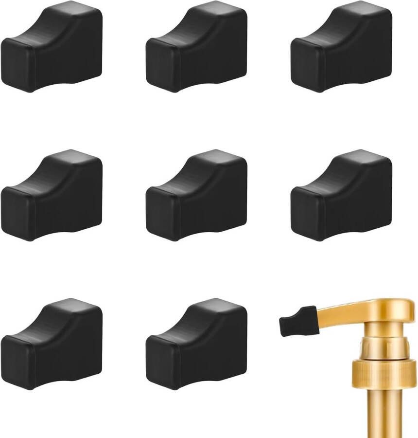 8pcs Coffee Syrup Pumps Coffee Syrup Pump Tip Covers Pouring Tops voor Liquid Syrup en Olive Bottle Accessoires
