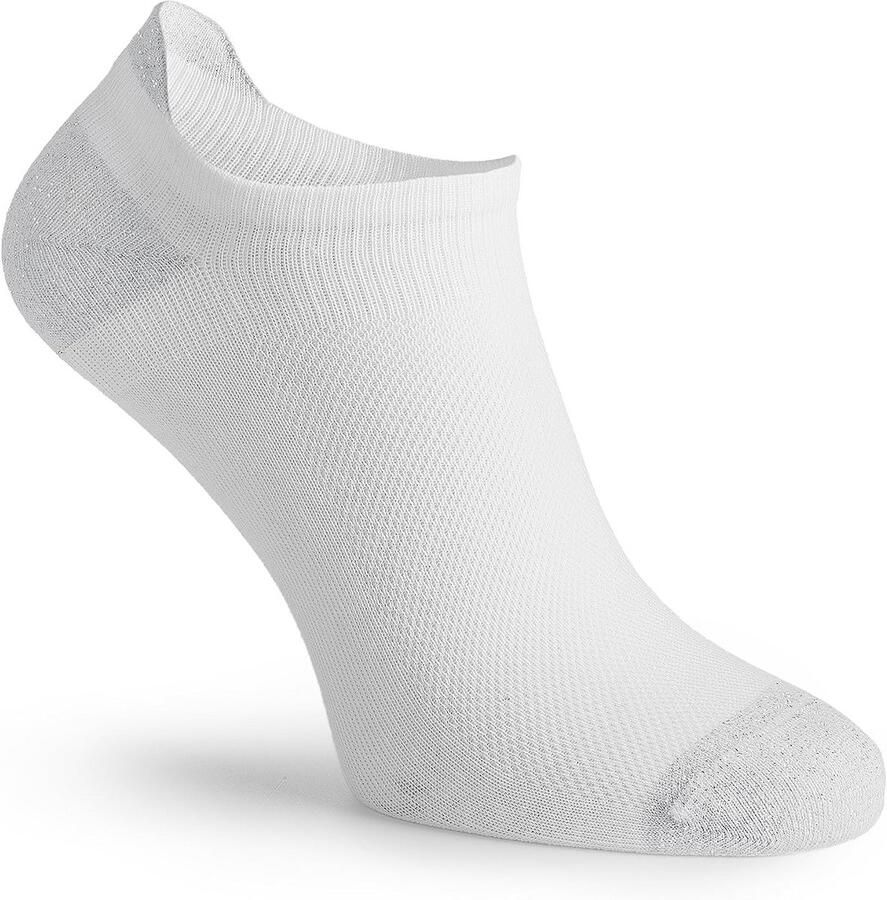 9 paar Damsport Sokken Sneakers Laag Sneaker Sokken Anti Slip Zilver