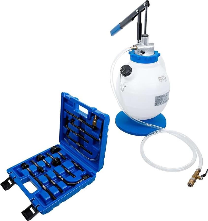 9992 Transmissieolie-vulapparaat met handpomp met 8 adapters