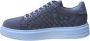 A Brand Footwear Heren Schoenen Heren Sneakers Suède Leer Grijs - Thumbnail 2