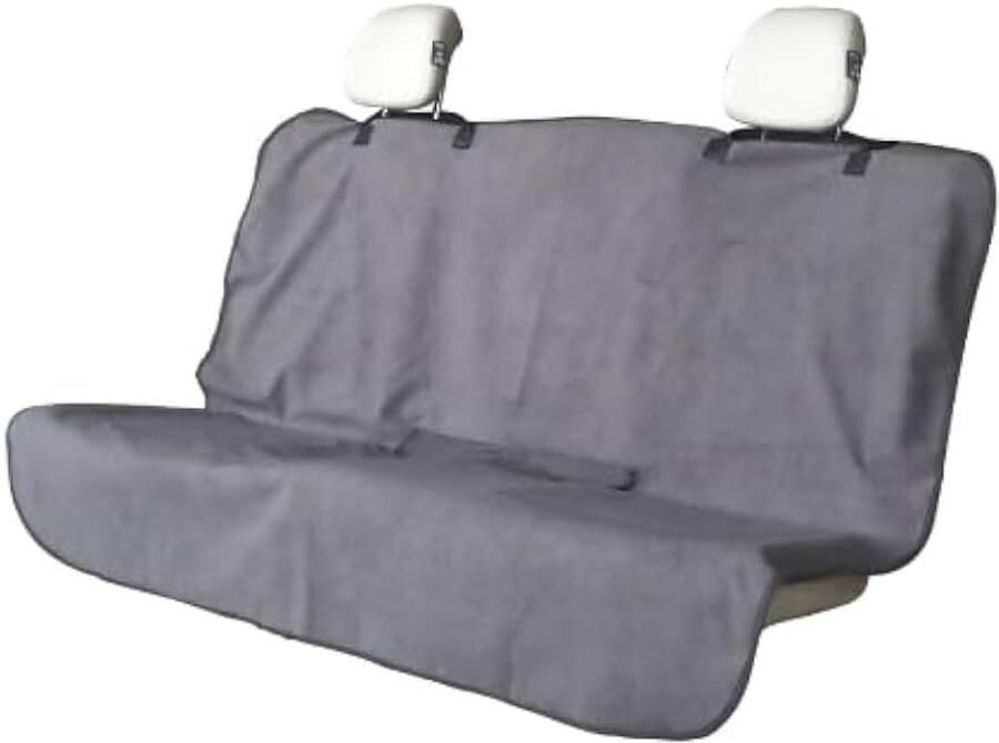 Achterstoelen Universeel 150 * Waterdicht Badstof Zweet Pickup Stoelbeschermer Universele Autostoelhoezen Achterstoelen(achterstoel-grijs)