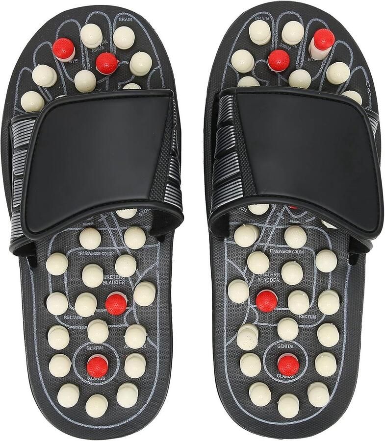 Acupressure Slippers Reflexology Slippers Acupoint Stimulation Acupuncture Slippers voor Pijn Stress Therapie Gezondheidszorg Hulpmiddelen