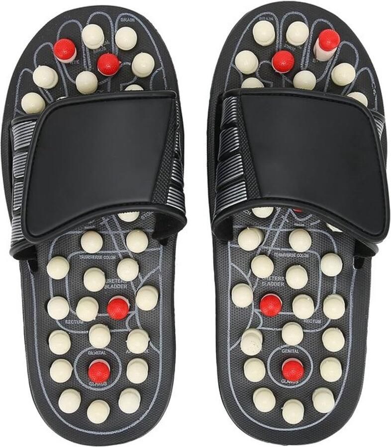 Acupressuur Slippers Reflexologie-Slippers Acupunctiepunten-stimulatie Acupunctuur Slippers voor pijn Stresstherapie Gezondheidszorghulpmiddelen
