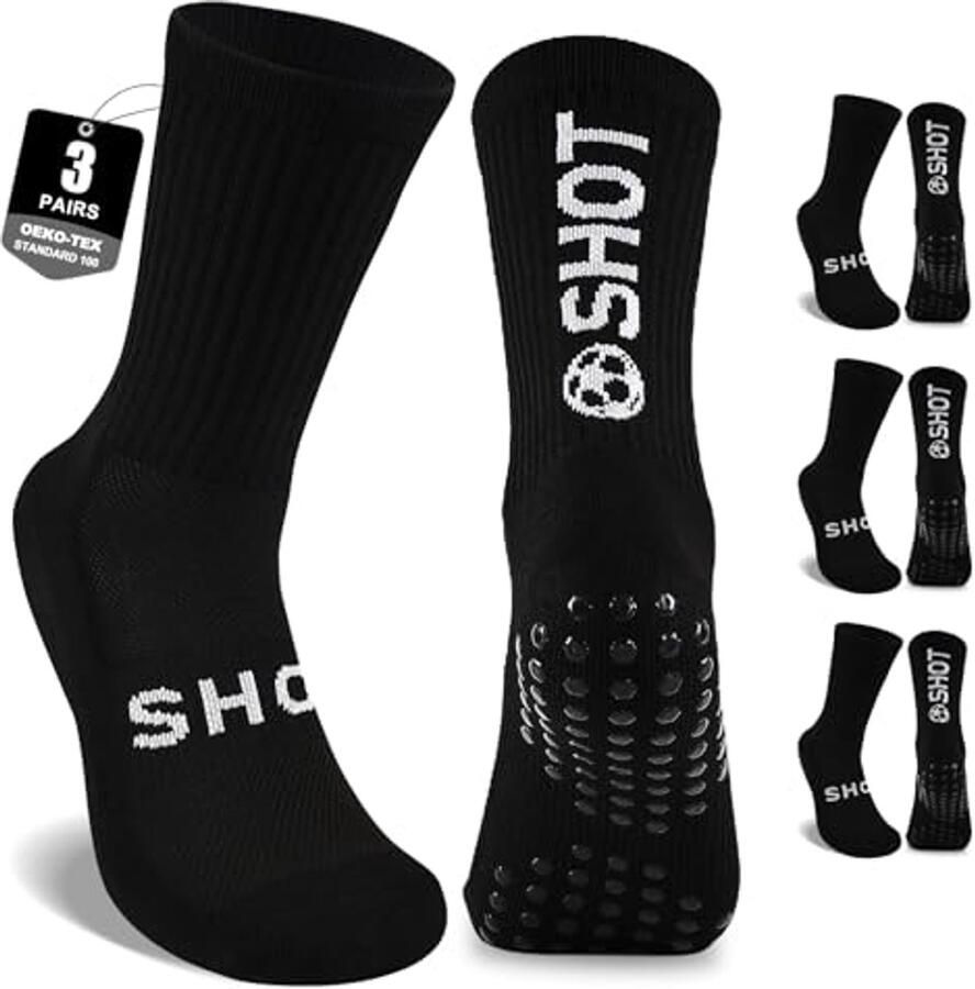 Ade d Grip Sokken voor Multi-Sport Training 3 Paar voor nen en Kinderen