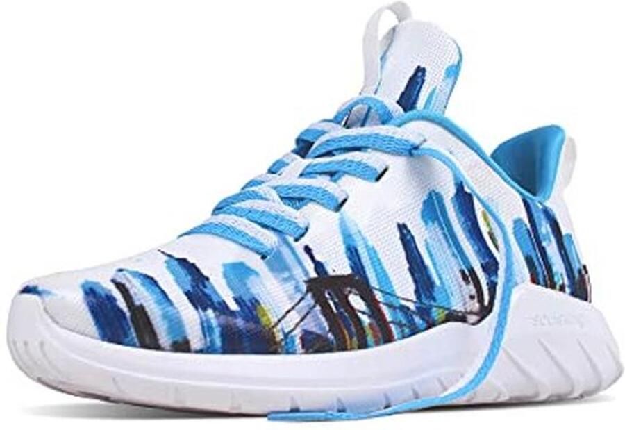 Ade d Lichtgewicht Unisex Sneakers voor Hardlopen en Fitness Stadsblauwe Casual Sportschoenen 46EU