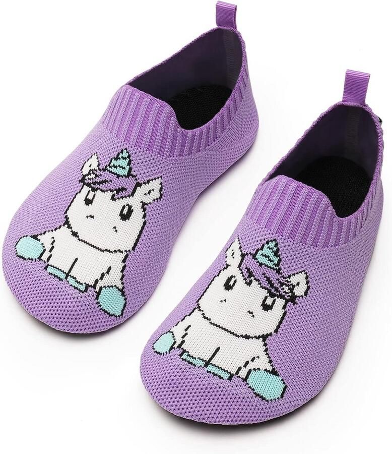 Ade de Antislip Kinderslippers en Blote Voetschoenen voor en