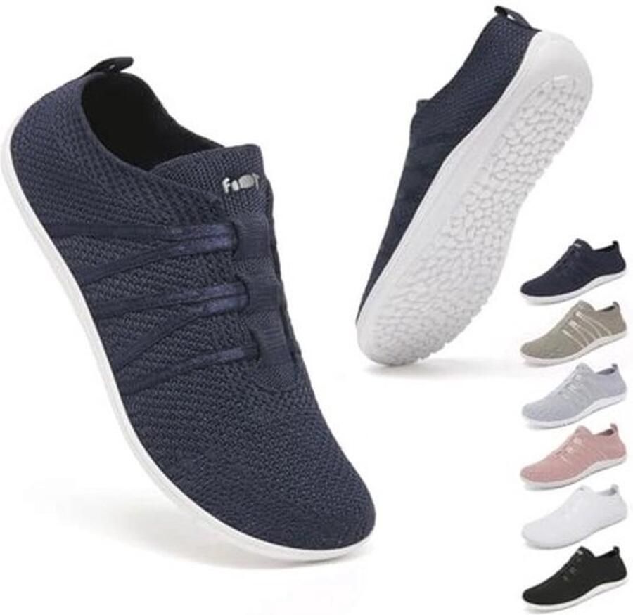 Ade de Barefoot Wandelschoenen voor en Lichtgewicht Slip-on Sneakers voor Trailrunning en Fitness