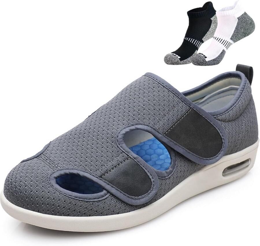 Ade de Comfortabele Wandelschoenen voor Diabetici en Ouderen met Brede Voeten