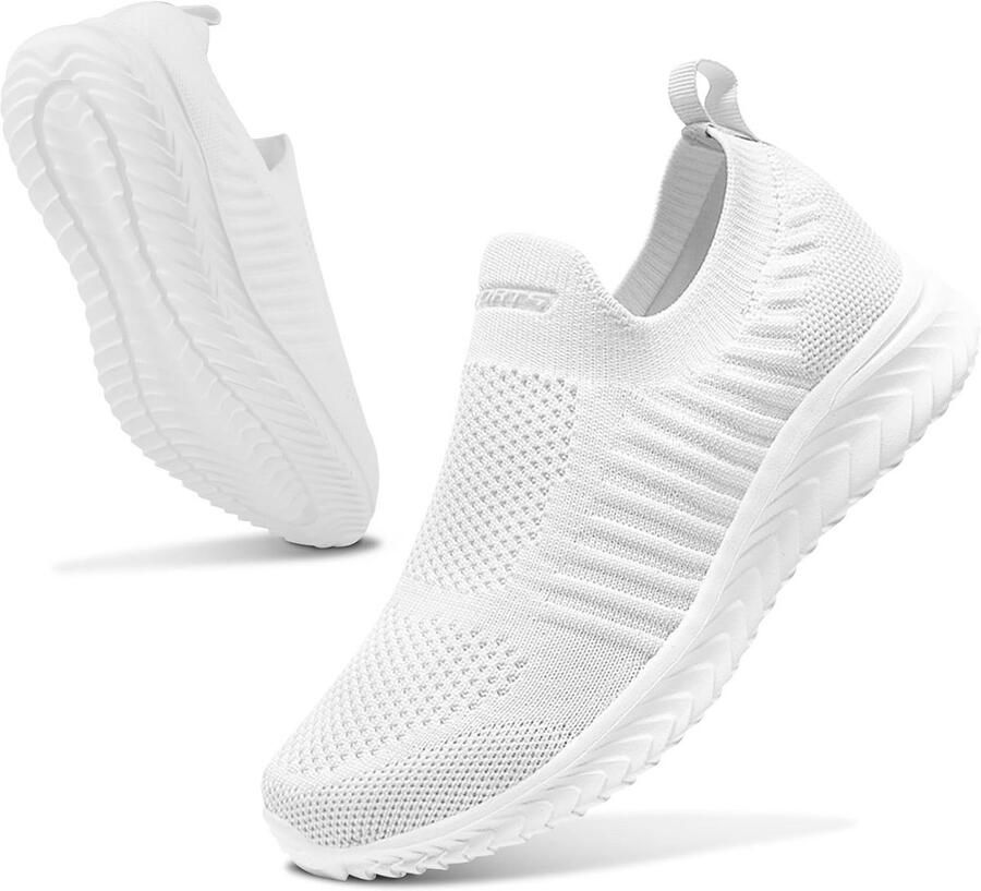 Ademende Dames Sneakers Lichte Gym- en Hardloopschoenen