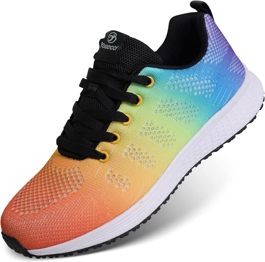 Ademende Dames Sportschoenen voor Hardlopen Wandelen en Fitness Lichte Sneakers