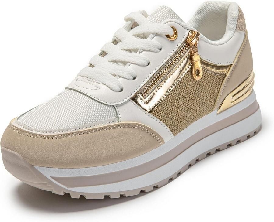 Dames Sportschoenen Ademend Lichtgewicht Wandelen Fitness Sneakers