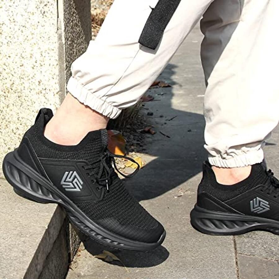 Ademende en Lichtgewicht Sneakers voor Heren Comfortabele en Modieuze Sportschoenen voor Wandelen Hardlopen en Fitness