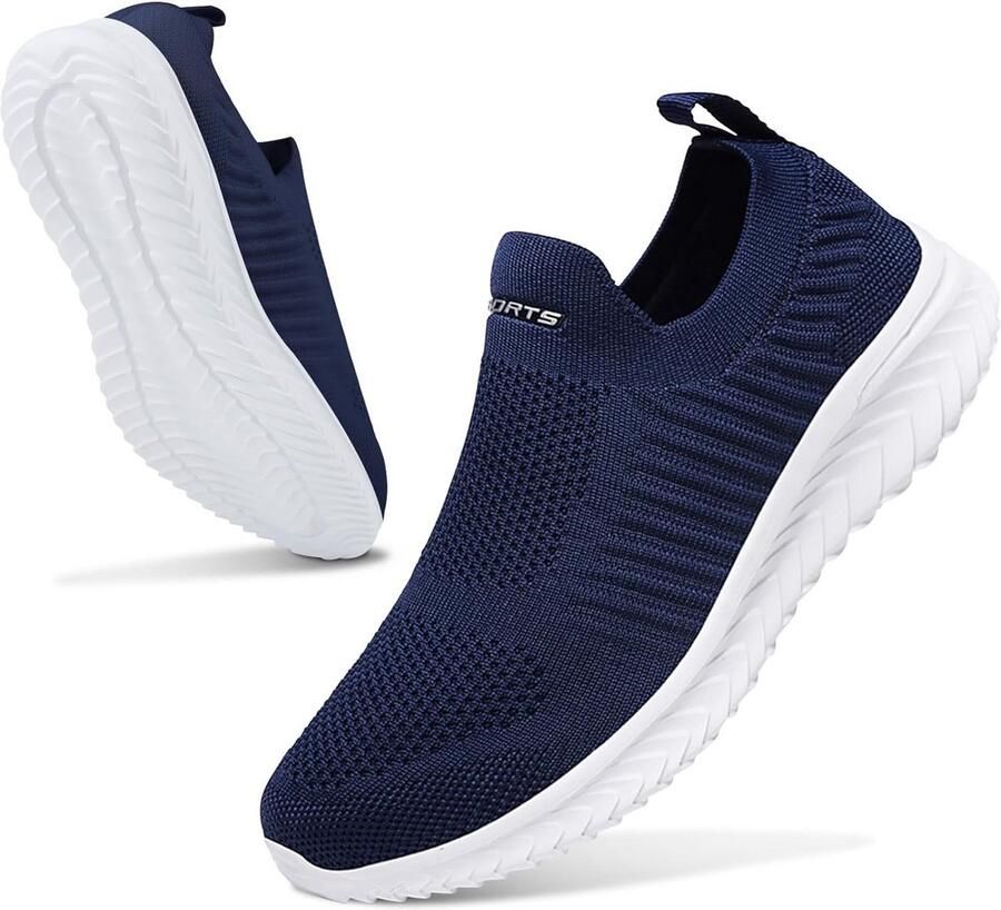 Ademende en Lichtgewicht Sportsneakers voor Dames Slip-On Comfortschoenen