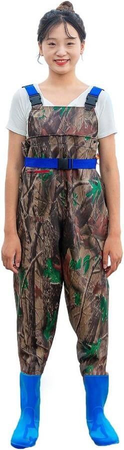 Ade de en Waterdichte Vislaarzen met Verstelbare Schouderriem