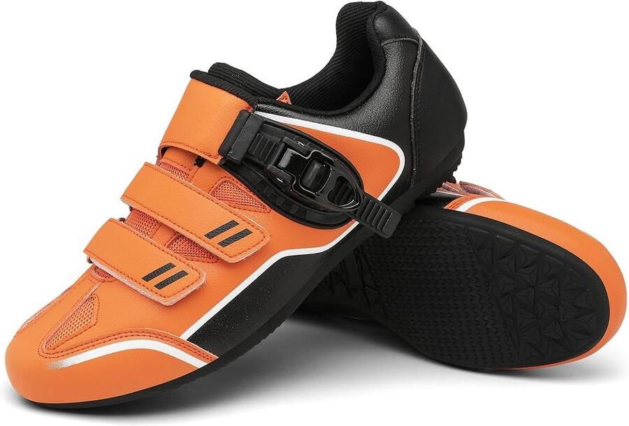 Ade de Fietsschoenen met Rubberzool voor Racefiets en Mountainbike