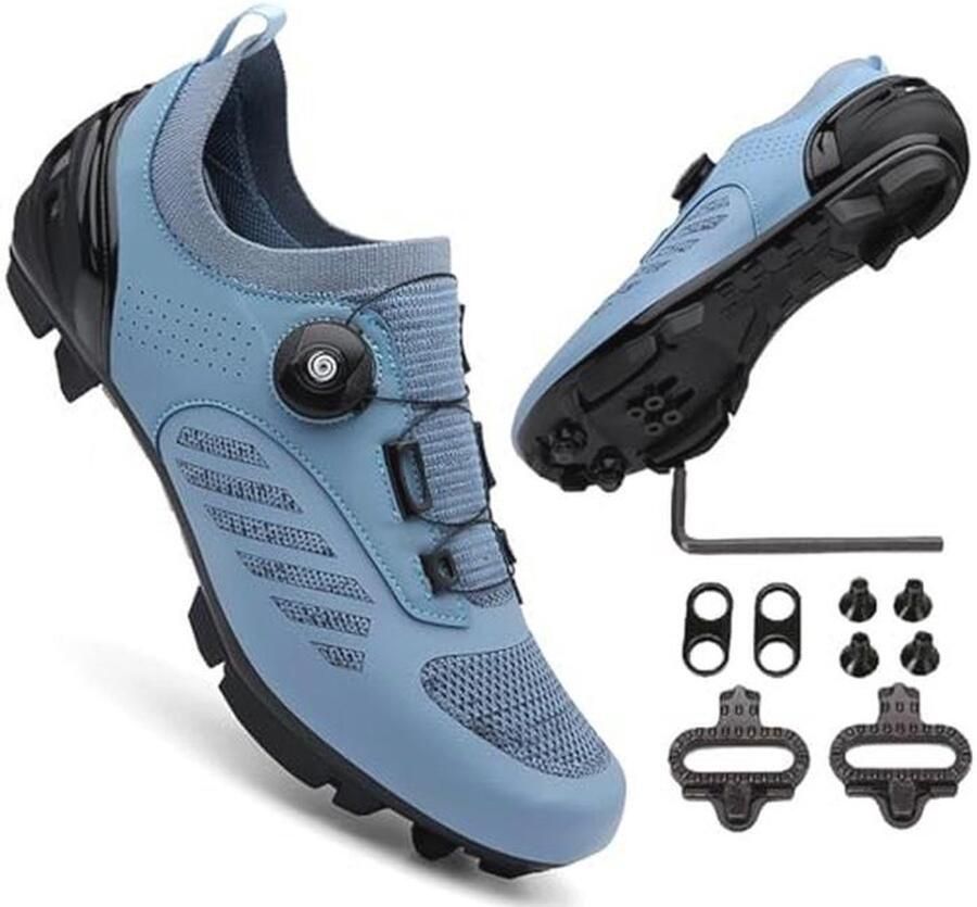 Ade de Fietsschoenen Uniseks voor Racefiets en Mountainbike SPD Compatibel Lichtgewicht en Comfortabel