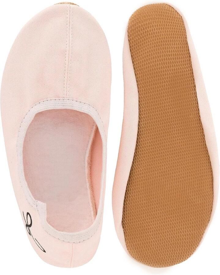 Gymnastiekschoenen Kind en Volwassene Balletschoenen Roze Stof t m 40 Ademend en Antislip