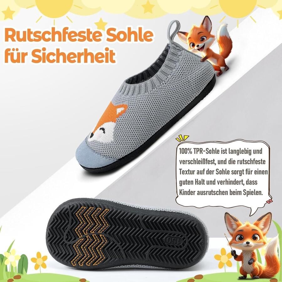 Ade de Gymnastiekslippers voor Kinderen Antislip Bareschoenen voor en Perfect voor de Kleuterschool en Thuisgebruik