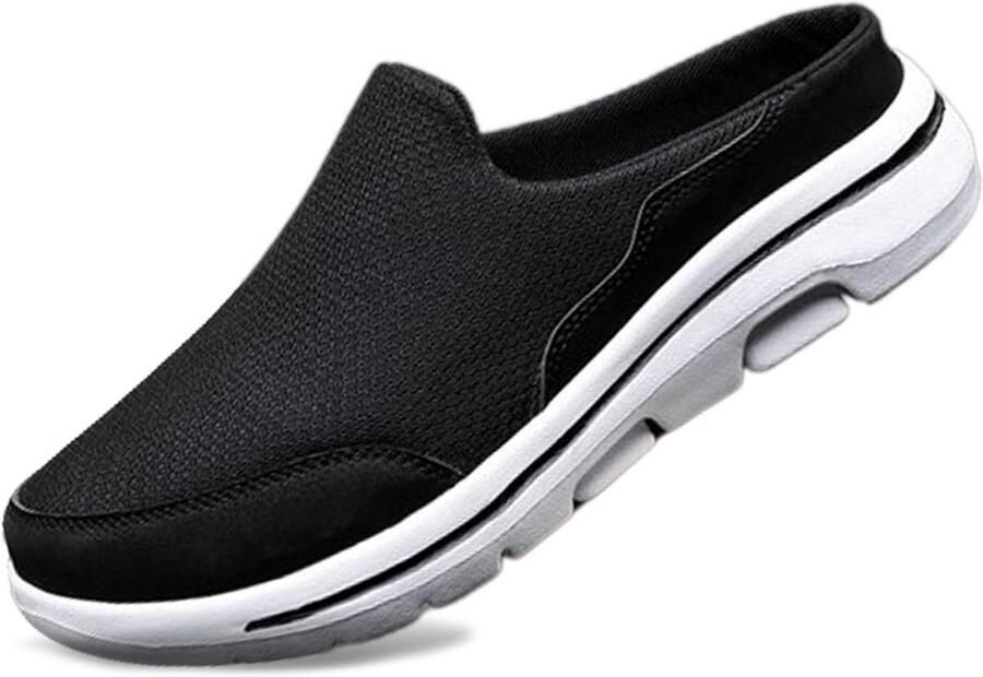 Ademende Heren Pantoffels Outdoor Muilezels met Mesh Bovenwerk