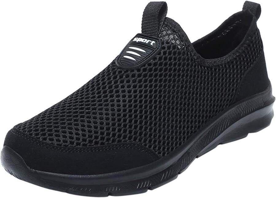 Ademende Heren Sneakers Lichtgewicht Sportschoenen voor Lopen en Vrije Tijd