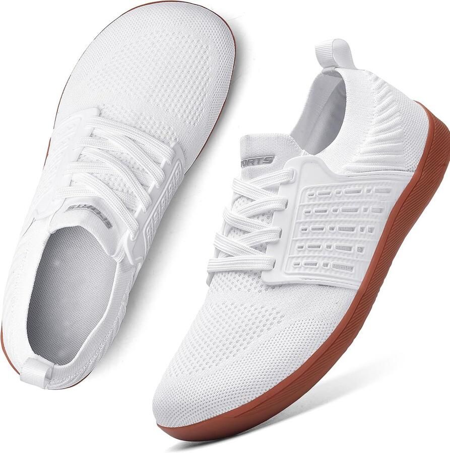 Ademende Heren Sneakers voor Hardlopen en Wandelen Lichtgewicht Sportschoenen