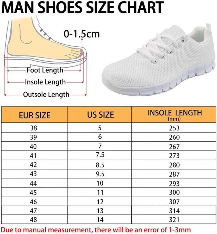 Ademende Heren Sportschoenen Casual Tennis Sneakers voor Lopen en Vrije Tijd