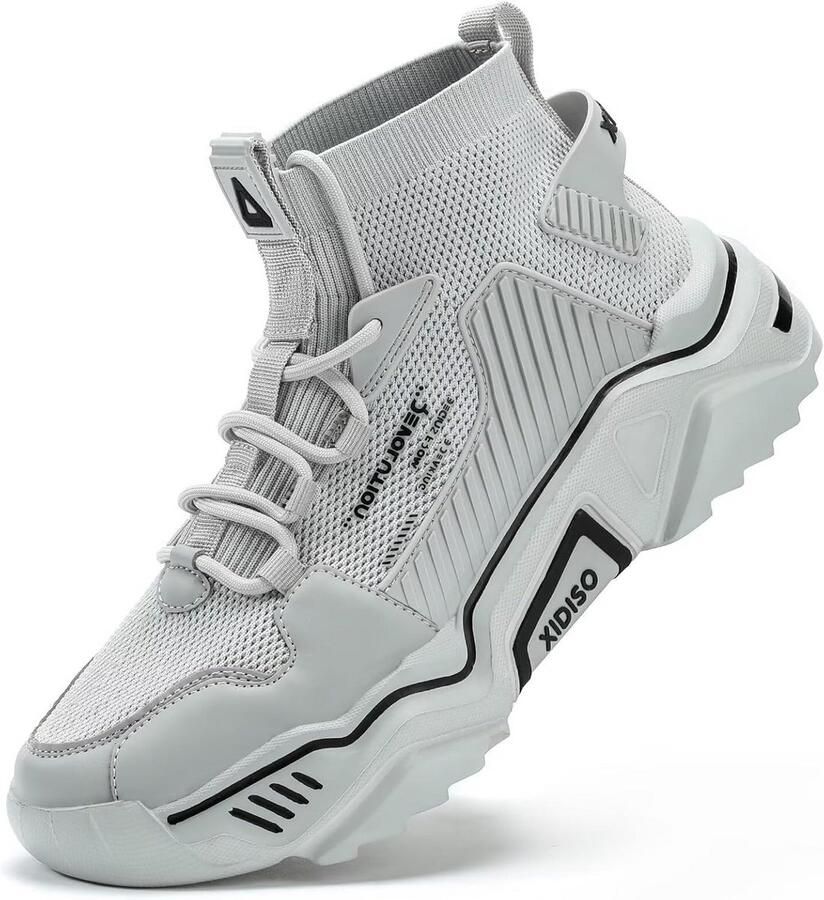 Ademende Sportschoenen voor Heren Lichtgewicht Sneakers voor Wandelen en Fitness