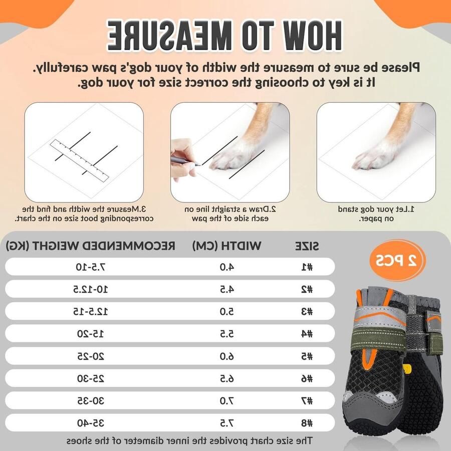 Ade de Hondenlaarzen met Antislip en Verstelbare Bandjes voor Gewonde Klauwen Comfortabele en Wasbare Pootbescherming met Reflecterende Strepen