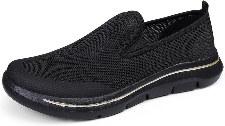 Lichte Slip-On Sneakers voor en Ade d Mesh Casual Wandelschoenen