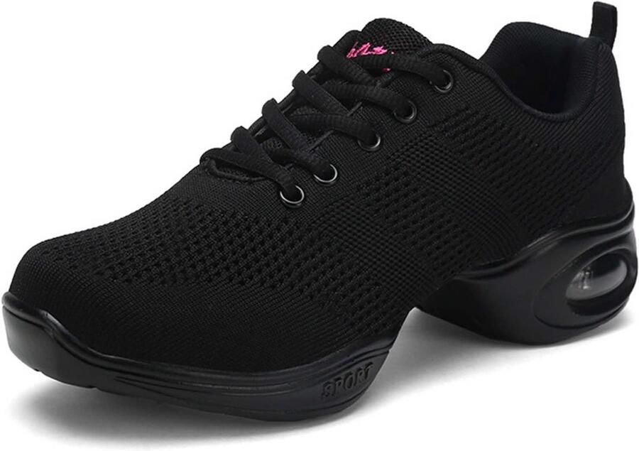 Ade de Jazz Dansschoenen met Gesplitste Zool voor en