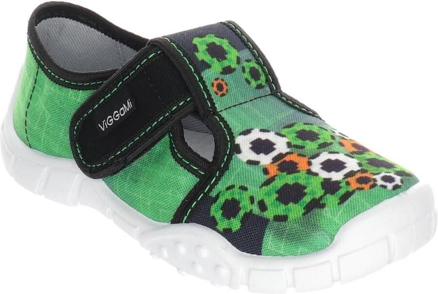 Ademende Jongens Pantoffels met Klittenband voor Binnen en Buitengebruik