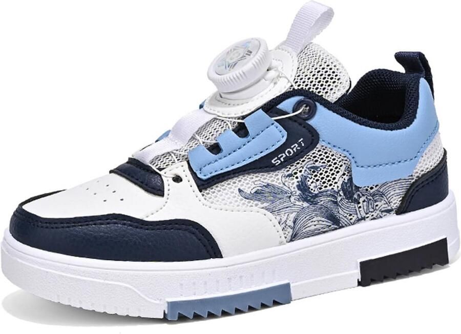 Ademende Jongens Sneakers Lichtgewicht Sportschoenen voor Binnen en Buiten t m