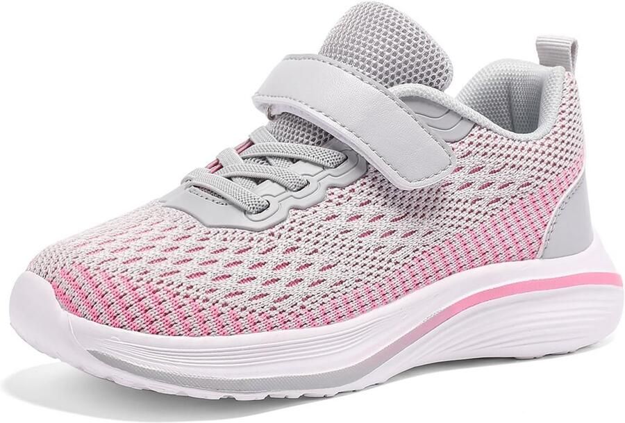 Ademende Kindersneakers voor Meisjes Comfortabele Loopschoenen voor Buiten