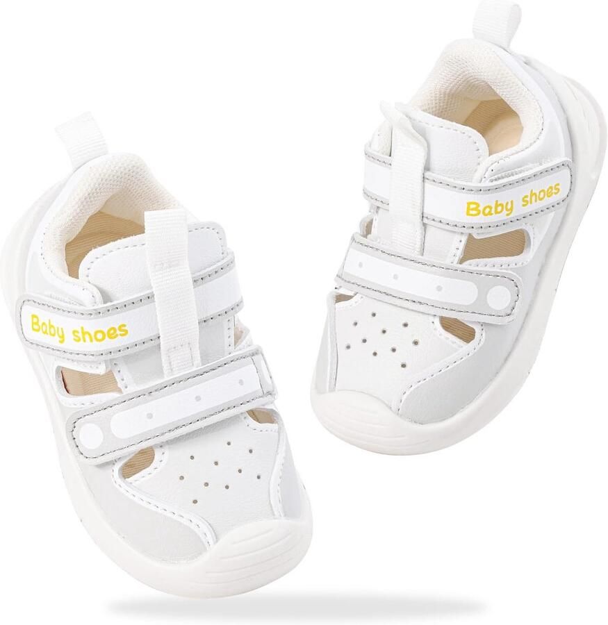 Ade de Leerschoenen voor Baby en s: Zomer Sandalen met Antislip Zool en Klittenband